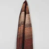 1970s Striped Long Rectangular Neck Scarf