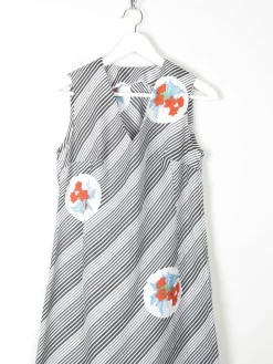 1970s Vintage Printed Maxi Dress S 8/10
