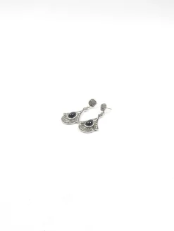 1920's Vintage Style Marcasite Drop Earrings