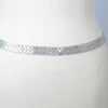 Silver Vintage Textured Belt S/M