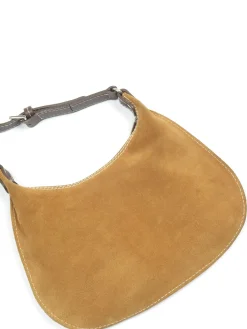 Suede Liz Claiborne Tan Vintage Shoulder Bag