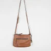 Tan Leather Vintage Fiorelli Cross Body Bag