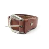 Tan Vintage Italian Leather Belt M