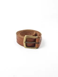 Tan Vintage Leather Belt S