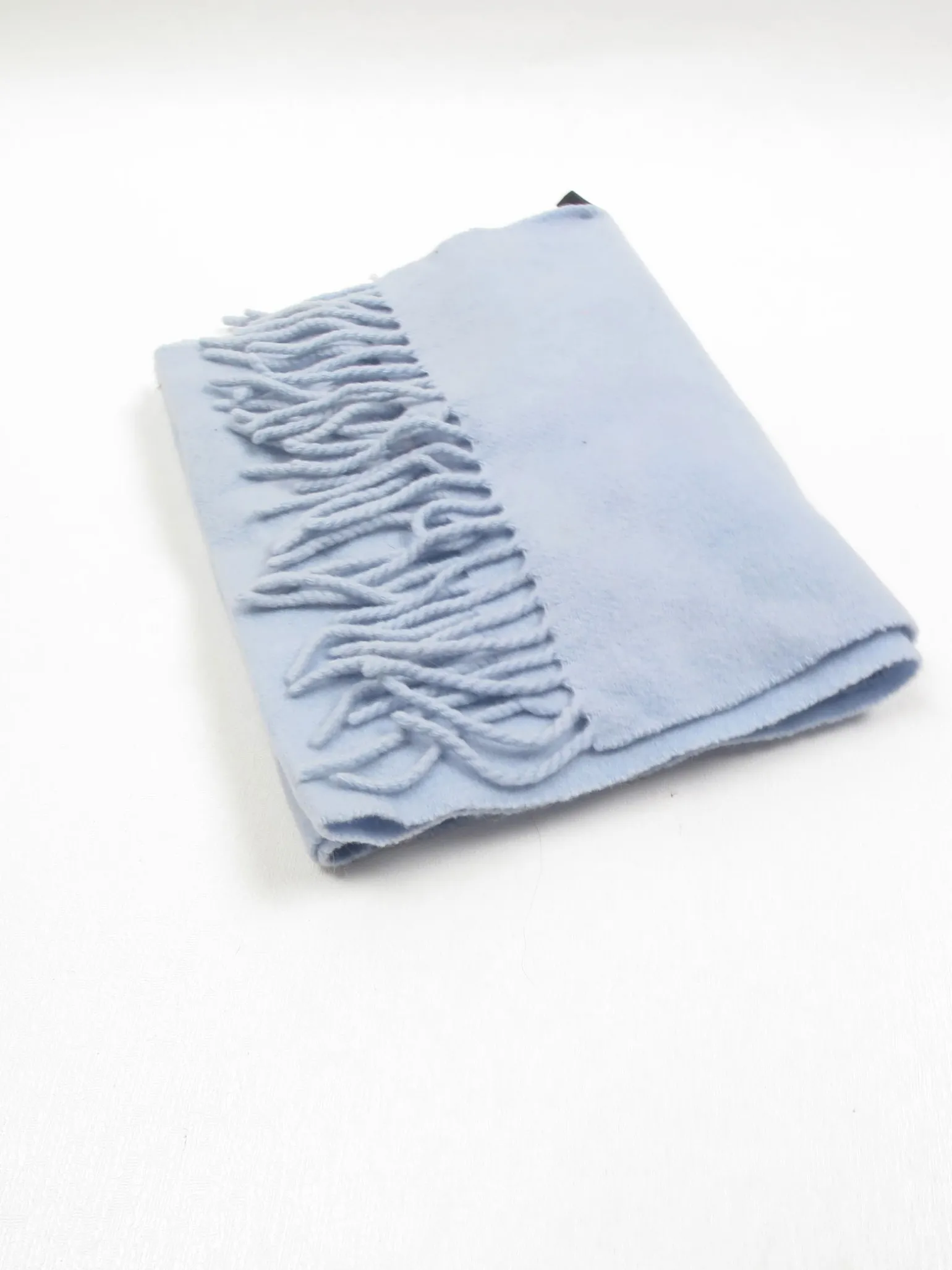 Vintage Baby Blue DKNY Wool Scarf