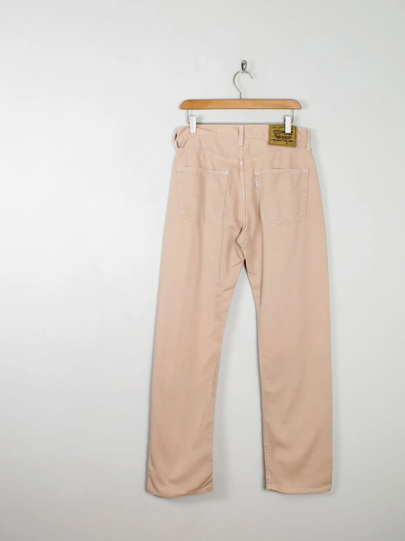 Vintage Beige Levis 551s 31”W 32”L