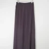 Vintage Black Armani Exchange Pleated Maxi Skirt S