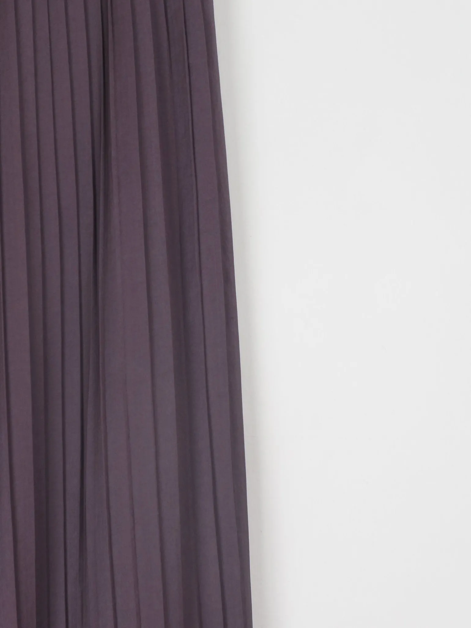 Vintage Black Armani Exchange Pleated Maxi Skirt S
