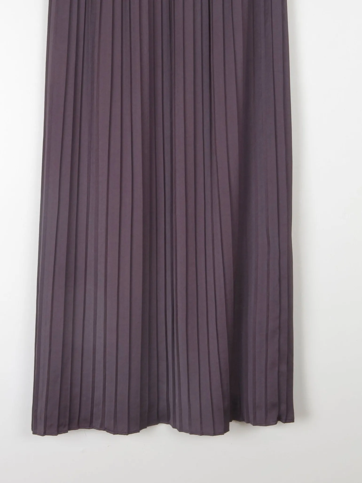 Vintage Black Armani Exchange Pleated Maxi Skirt S
