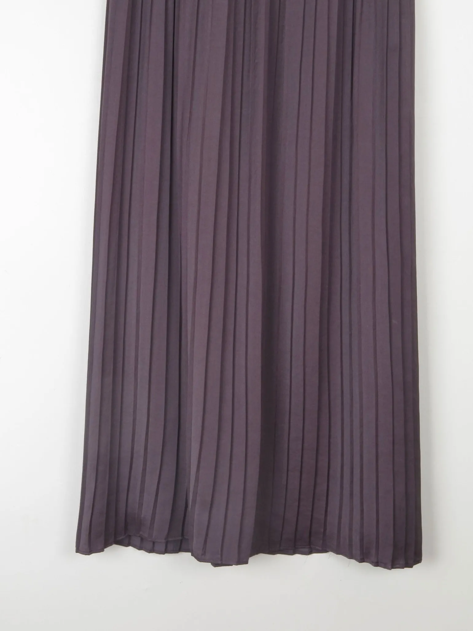 Vintage Black Armani Exchange Pleated Maxi Skirt S