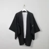Vintage Black Kimono M