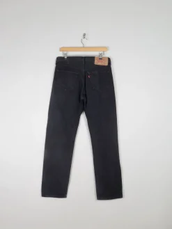 Vintage Black Levi's 501's 32/32