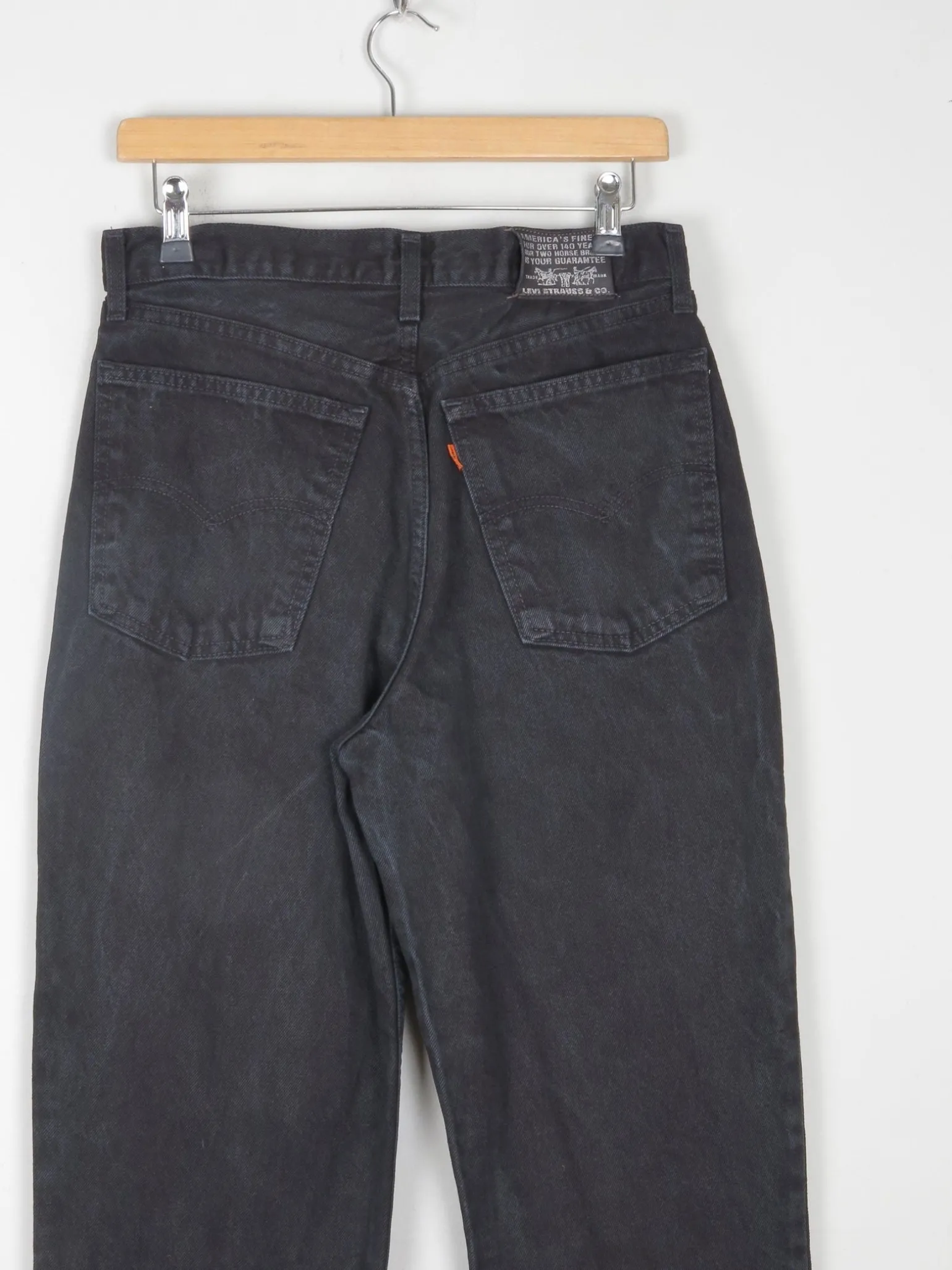 Vintage Black Levi's 881s 31W