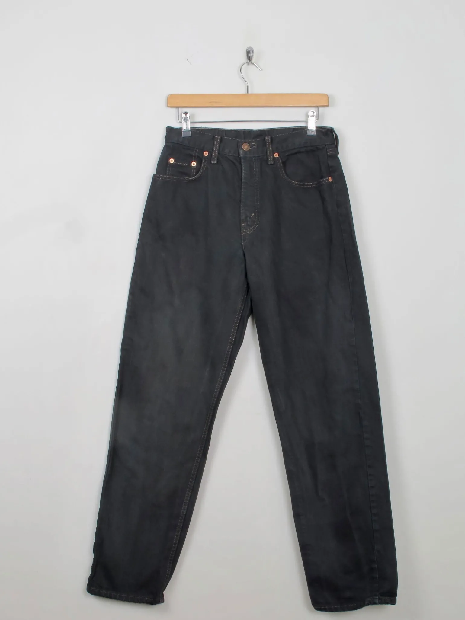 Vintage Black Orange Tab Levi's 29"W/32"L