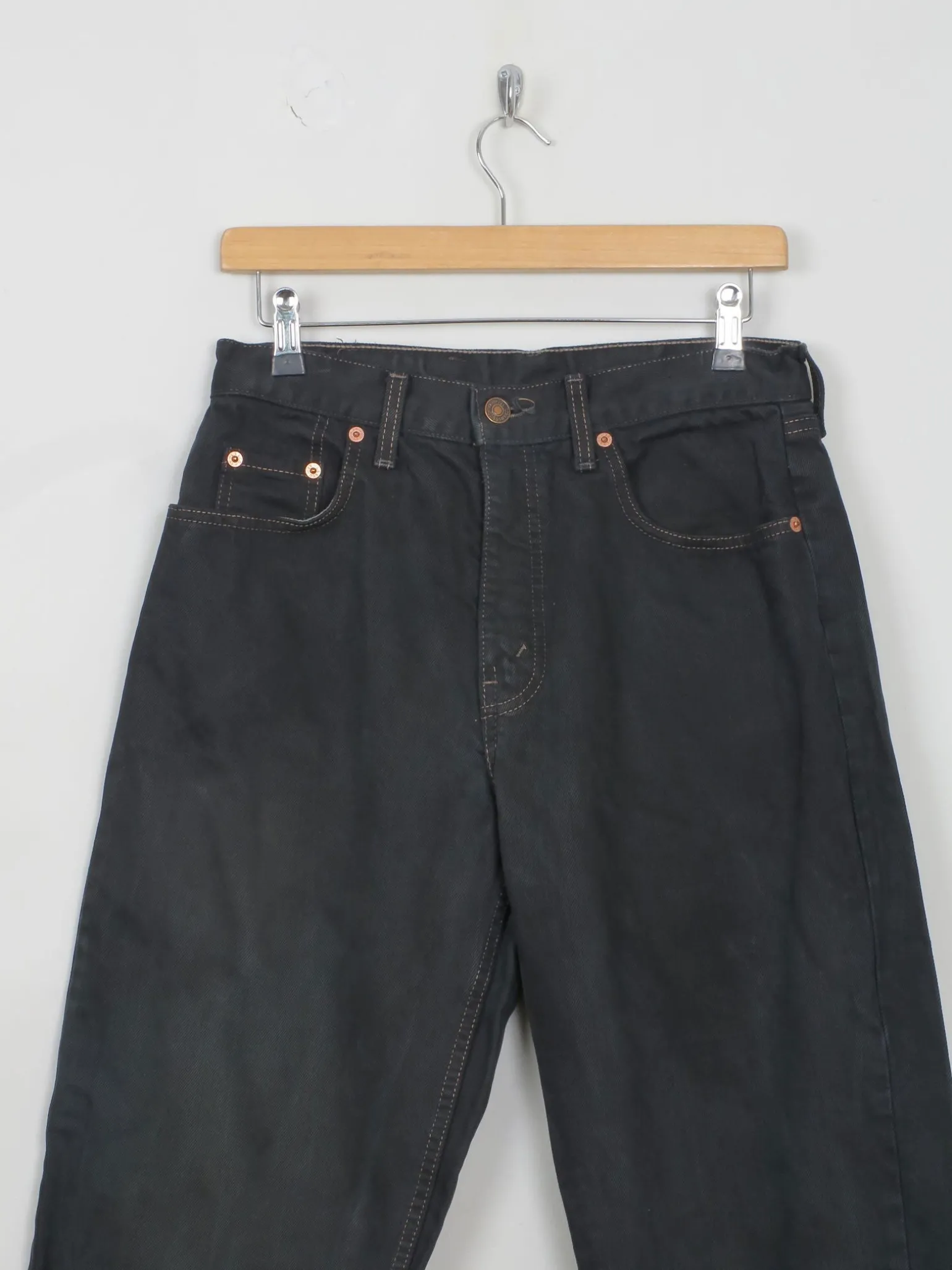 Vintage Black Orange Tab Levi's 29"W/32"L