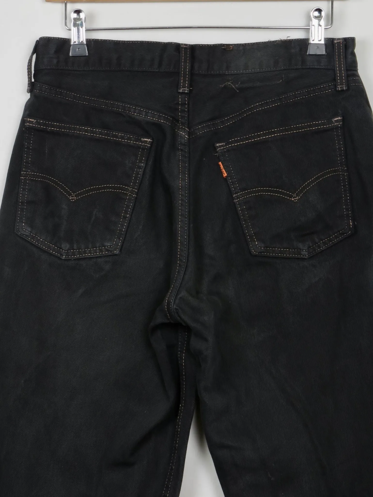 Vintage Black Orange Tab Levi's 29"W/32"L