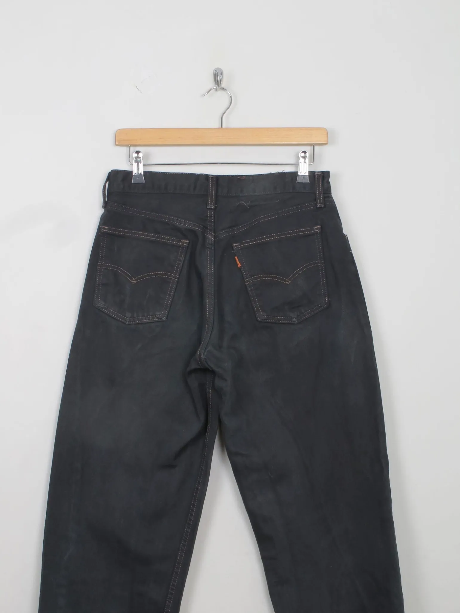 Vintage Black Orange Tab Levi's 29"W/32"L