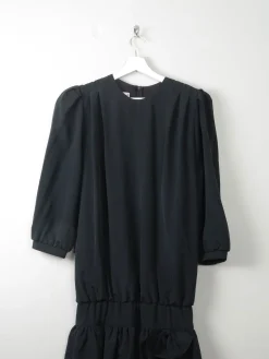 Vintage Black 1980s Dress 10