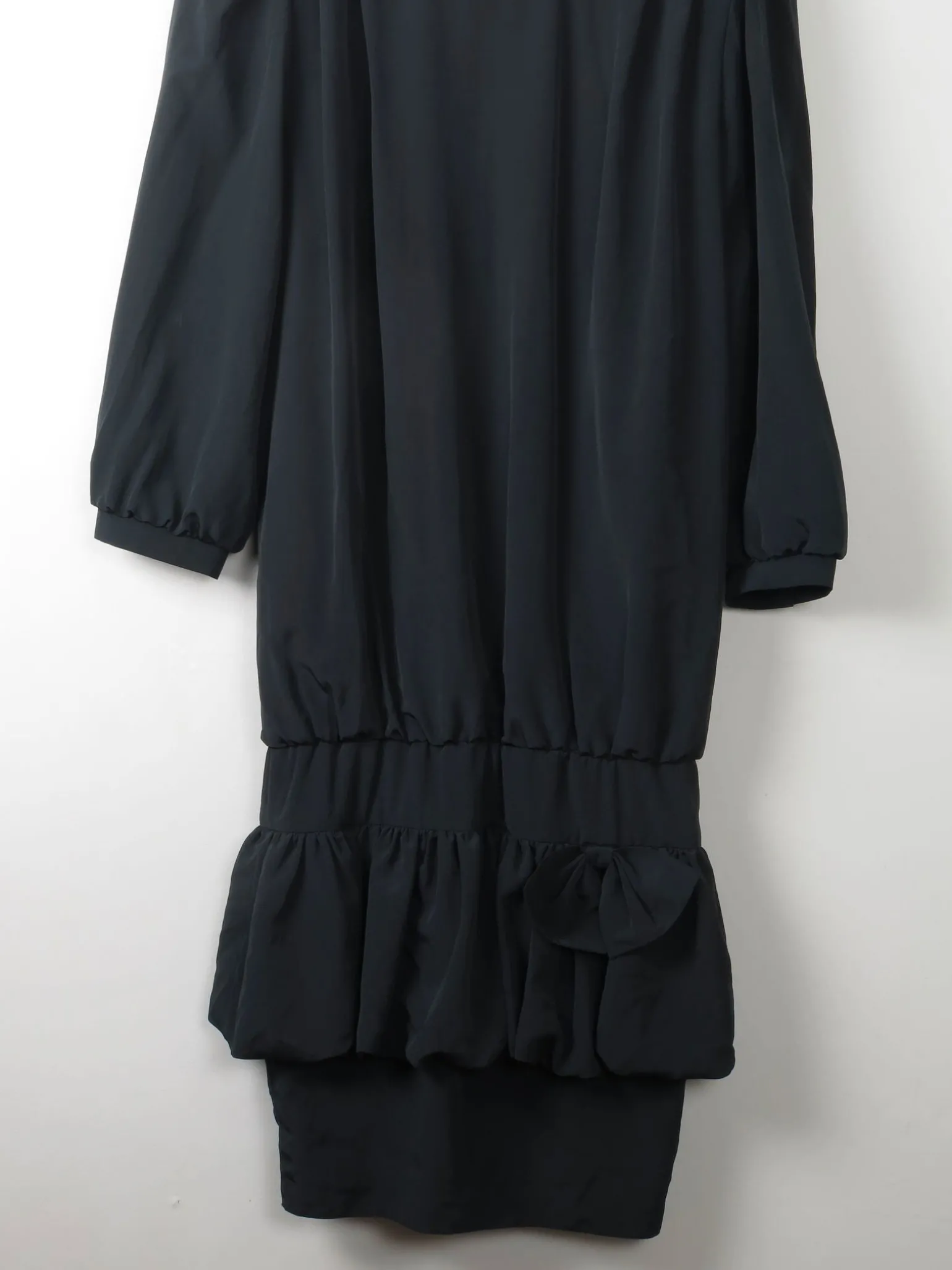 Vintage Black 1980s Dress 10
