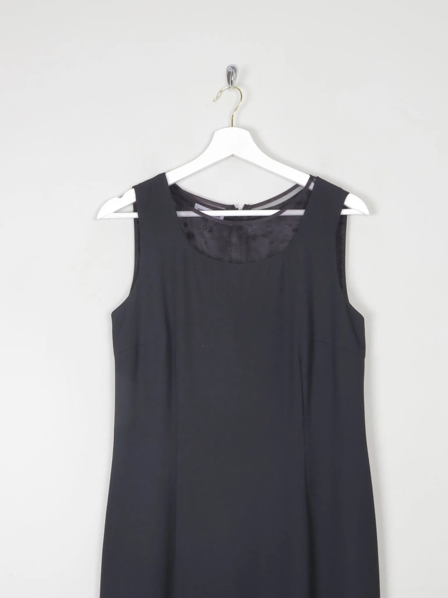 Vintage Black 90s Fitted Gerry Weber Dress S