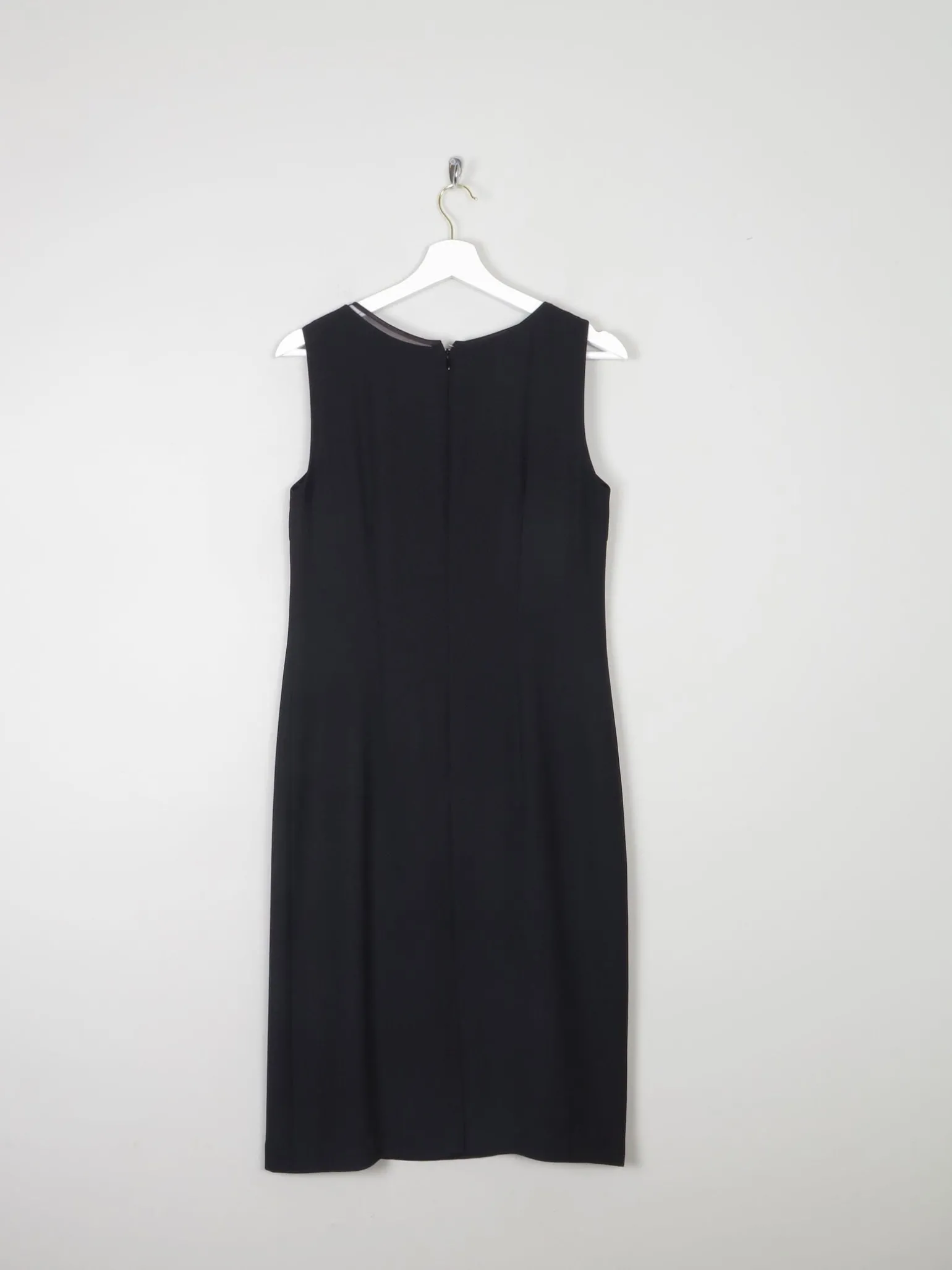 Vintage Black 90s Fitted Gerry Weber Dress S