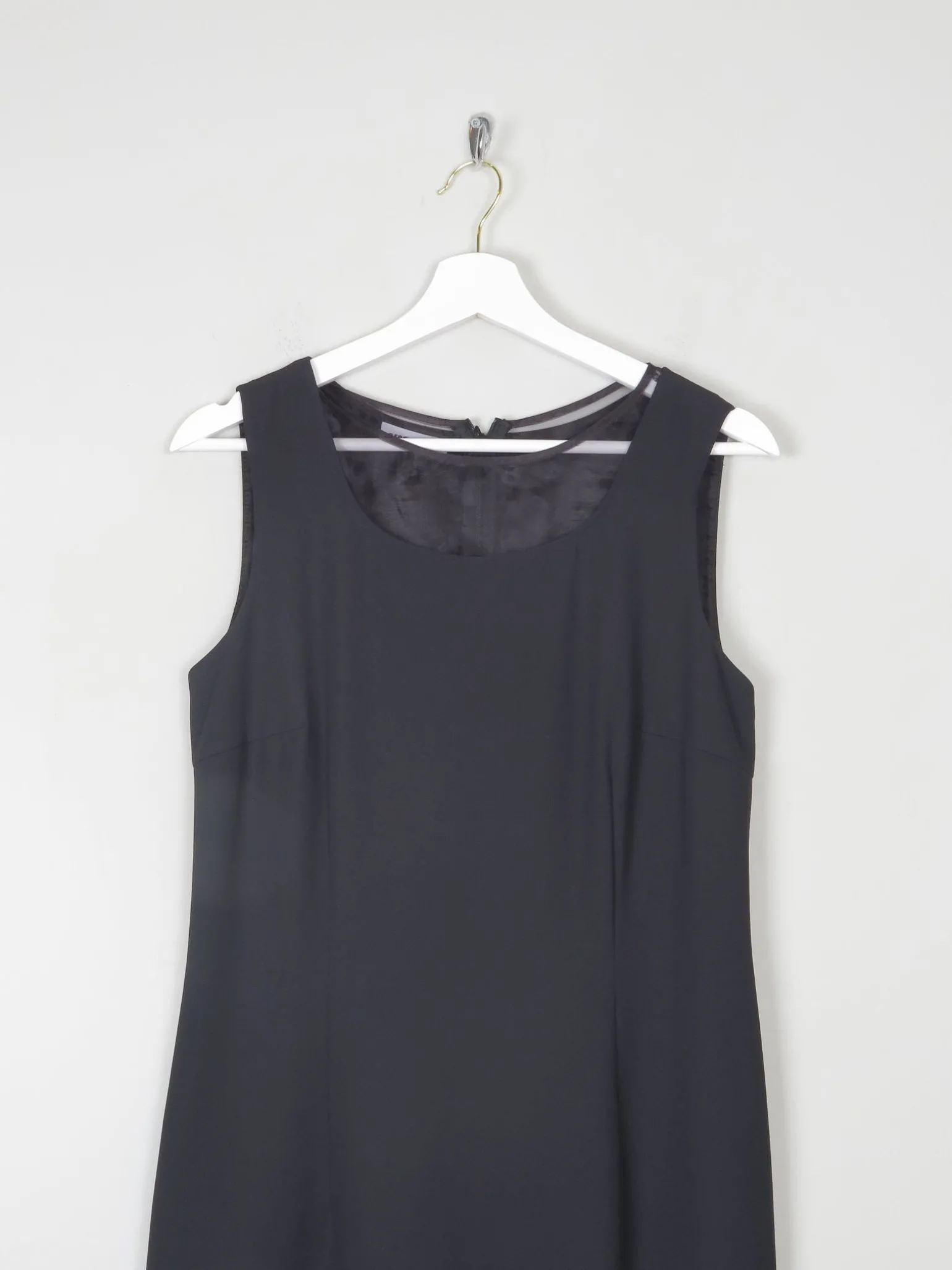 Vintage Black 90s Fitted Gerry Weber Dress S