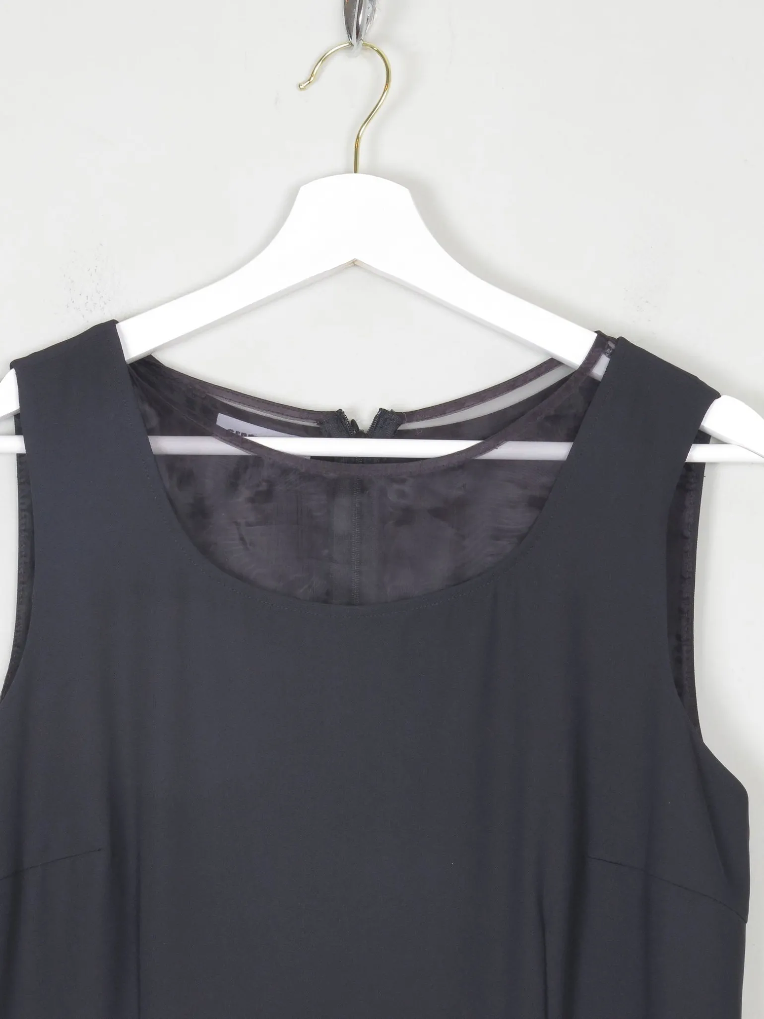 Vintage Black 90s Fitted Gerry Weber Dress S