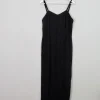 Vintage Black Sparkly Fitted Dress    10