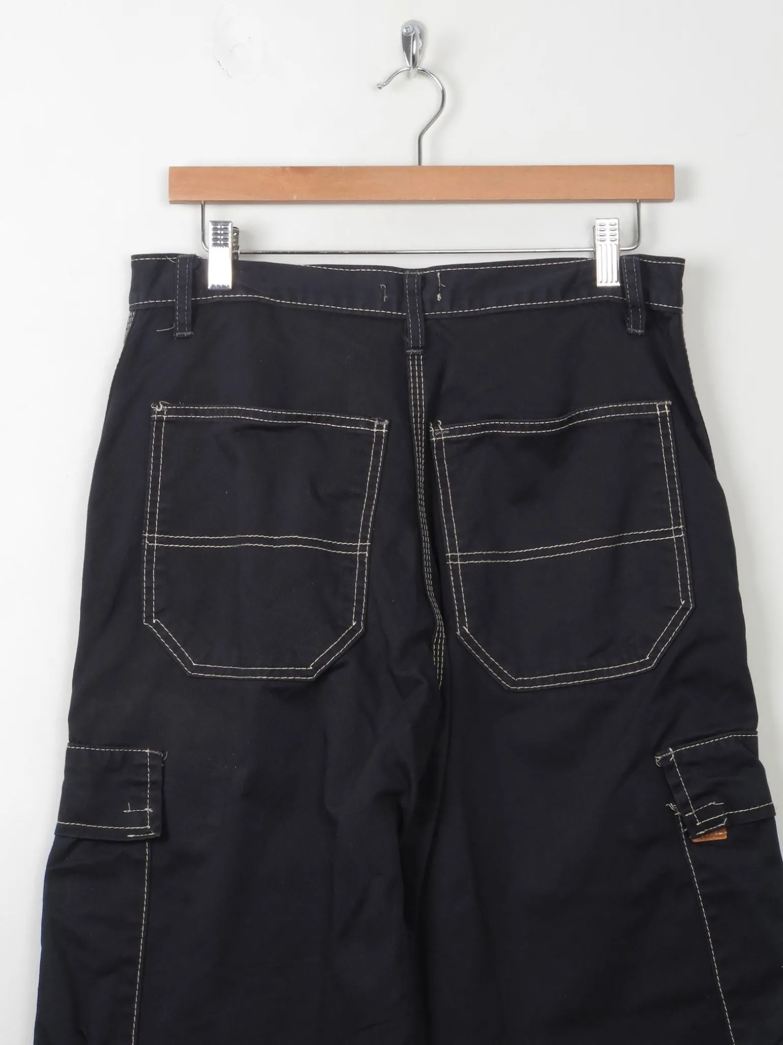 Vintage Black Work/ Combat Style Trousers 30" W 32"L