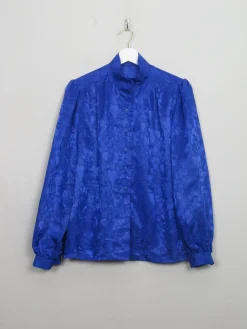 Vintage Blue Blouse M