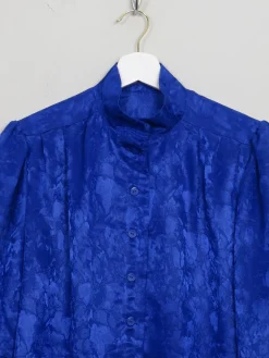 Vintage Blue Blouse M