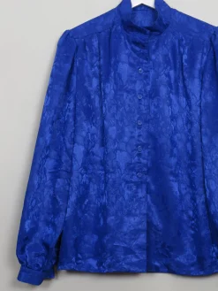 Vintage Blue Blouse M