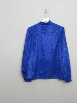 Vintage Blue Blouse M