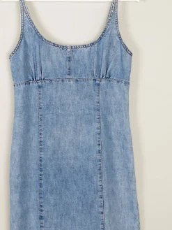 Vintage Blue Denim Dress XS 6/8