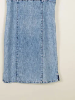 Vintage Blue Denim Dress XS 6/8