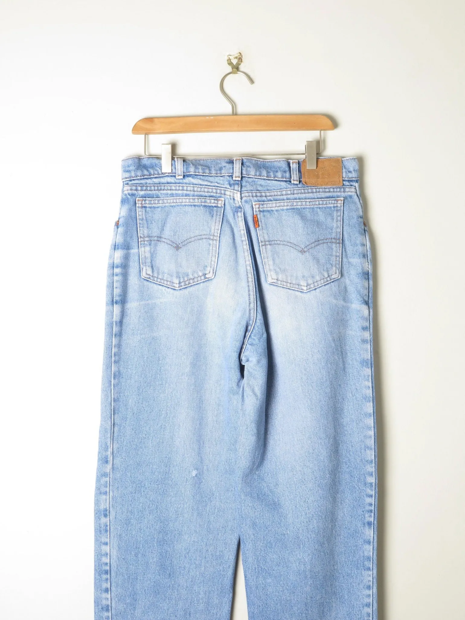 Vintage Blue Denim Orange Tab  Levi’s 32W 36L