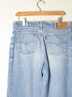 Vintage Blue Denim Orange Tab  Levi’s 32W 36L