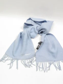 Vintage Blue DKNY Lambswool Scarf