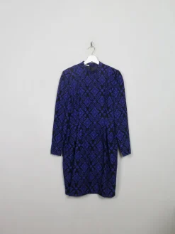 Vintage Blue Guy Laroche Dress S