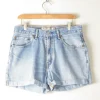 Vintage Blue Levis Denim Shorts 31 W