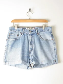 Vintage Blue Levis Denim Shorts 31 W
