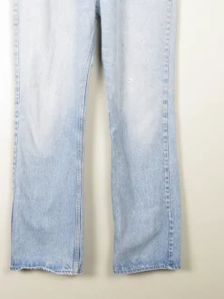 Vintage Blue Orange Tab Levis Jeans 36W 33L