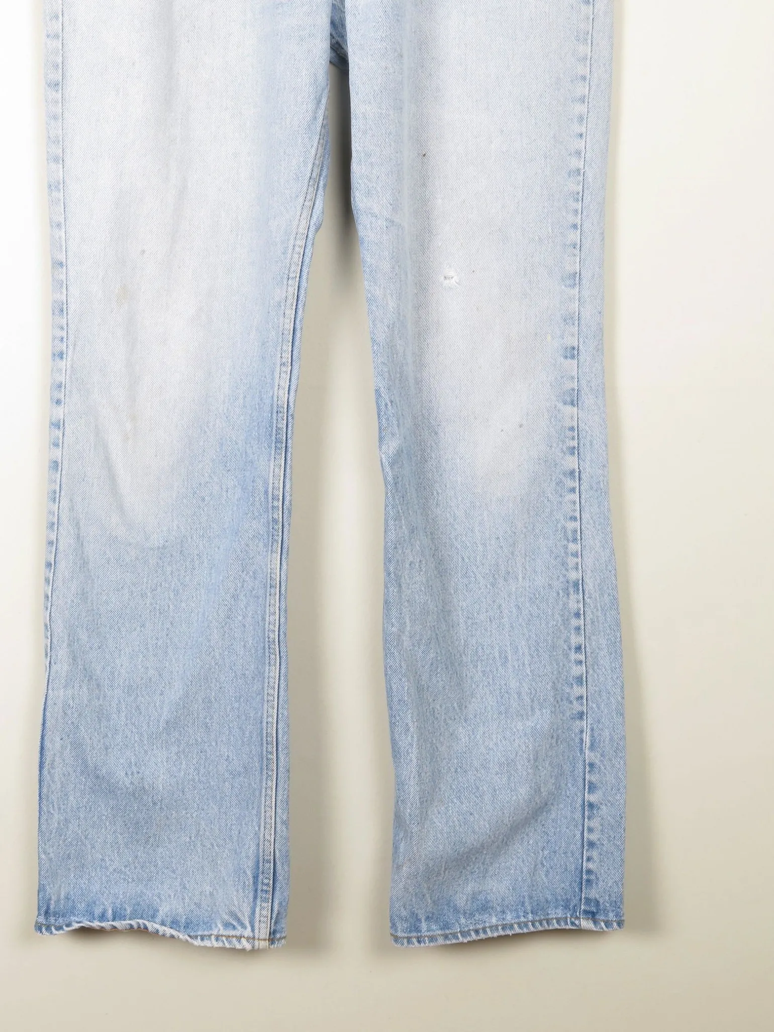 Vintage Blue Orange Tab Levis Jeans 36W 33L