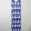 Vintage Blue Printed Maxi Dress S/M
