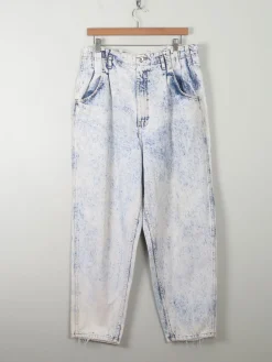 Vintage Blue Stone Wash Jeans By Lee 33W 28"L