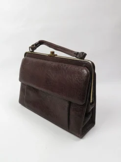Vintage Brown Handbag 1950s