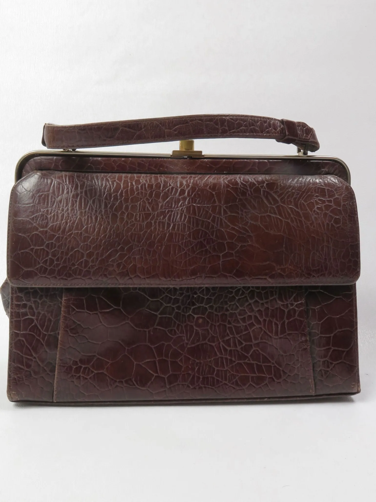 Vintage Brown Handbag 1950s