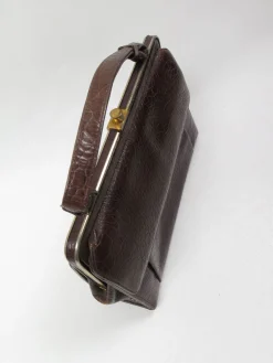 Vintage Brown Handbag 1950s