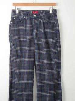 Vintage Check Susst 90s Trousers 29W