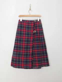 Vintage Classic Tartan Kilt S/28" W